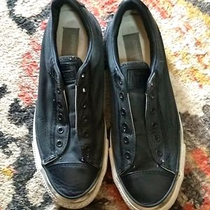 Unisex John Varvatos Converse Black M 6 W 8